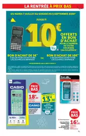 Catalogue Hyper U | La rentrée à prix bas page 31