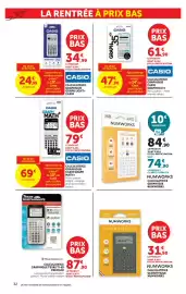 Catalogue Hyper U | La rentrée à prix bas page 32