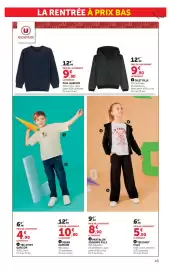 Catalogue Hyper U | La rentrée à prix bas page 43