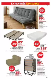 Catalogue Hyper U | La rentrée à prix bas page 61