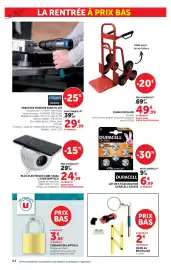 Catalogue Hyper U | La rentrée à prix bas page 64