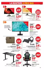 Catalogue Hyper U | La rentrée à prix bas page 87