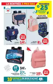 Catalogue Hyper U | La rentrée à prix bas page 9