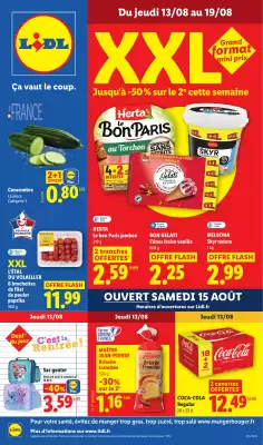Catalogue Lidl (valable jusqu'au 19-08)