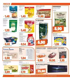 Volantino Stop&Shop Pagina 10: CAREZZE DI MARE €6,99, Parmareggio burro €2,89