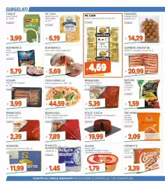 Volantino Stop&Shop Pagina 12: SCAMPI interi 21/30 surgelati €3,99, CASA MARIELLA pinsa margherita €44,59