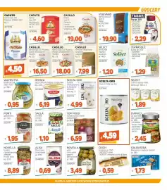 Volantino Stop&Shop Pagina 17: CRICH crackers €0,59, TOP FOOD cipolle rosse a fette caramellate €6,59