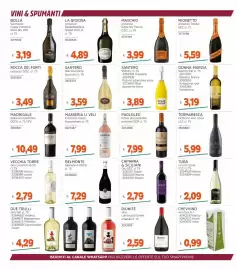 Volantino Stop&Shop Pagina 2: Cirò DOC €2,79, MASCHIO prosecco Extra Dry Treviso €3,99