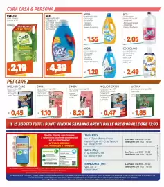 Volantino Stop&Shop Pagina 24: Miglior gatto bocconcini €0,47, Alba lavatrice liquido €1,55