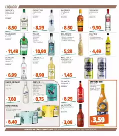 Volantino Stop&Shop Pagina 4: J.GASCO €0,75, Tanqueray gin €11,49
