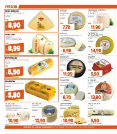 Volantino Stop&Shop Pagina 8: LEERDAMMER original €10,90, GIULIETTA caciotta stracchinata €9,70