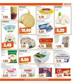 Volantino Stop&Shop Pagina 9: GRANA PADANO D.O.P. Gran Sorelina €6,70, Mozzarelle julienne vaschetta Santa Marta €5,20