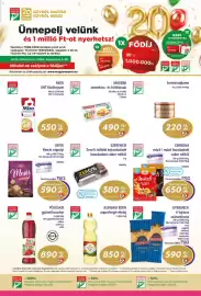 PlusMarket akciós újság Oldal 5: Detki meses napolyi €590,00, Szerencsi zero% töltött tejcsokoládé €380,00