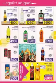 PlusMarket akciós újság Oldal 7: Ostorosbor €1.090,00, Sió gyümölcsital €550,00
