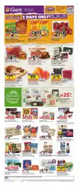 Giant Food weekly ad week 32 Page 1