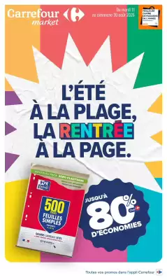 Carrefour Market (valable jusqu'au 30-08)