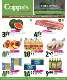 Coppa's Fresh Market flyer week 32 Page 1