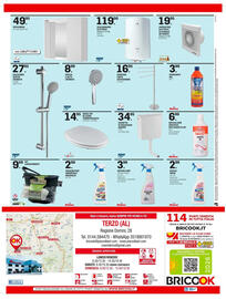 Volantino Brico OK Pagina 8: ASTI 4995 SPECCHIERA con due faretti LED 11900 SCALDABAGNO ELETTRICO potenza 1,5 kW, litri 80