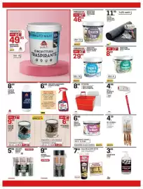 Volantino Brico OK Pagina 4: PREZZOOK -23% 64 90 95 49.99 IDROPITTURA TRASPIRANTE bianco ESCLUSIVO BRICOOK fai da te litri