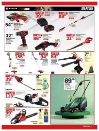 Volantino Brico OK Pagina 7: 95 STARTER KIT BATTERIA 18 V - 4.0 AH 18 V 00 TAGLIASIEPI TELESCOPICO -9% 109 A BATTERIA 9900
