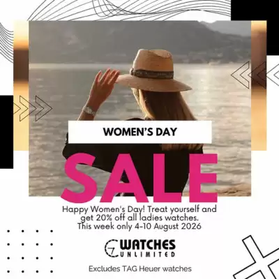 Watches Unlimited (valid until 10-08)