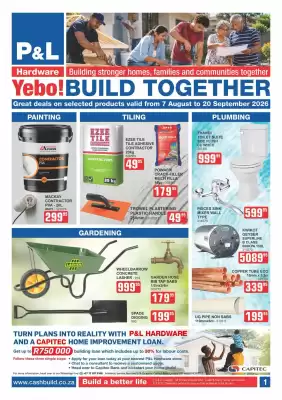 Cashbuild catalogue (valid until 20-09)