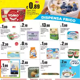 Volantino Sì con te Pagina 10: Burro senza lattosio Dalla Torre €2,39, Bocconcini mozzarella delattosati Francia €2,19