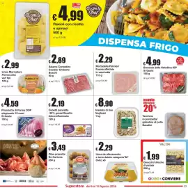 Volantino Sì con te Pagina 11: Cubetti pancetta Beretta dolce/affumicata €2,19, Prosciutto di Parma DOP Si Gusta €4,59