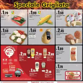 Volantino Sì con te Pagina 12: Formaggio Kaprone Botalla €2,45, Bacon 100% Italiano Citterio €1,79