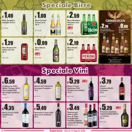 Volantino Sì con te Pagina 14: Birra Heineken/Heineken zero €2,59, Rosso Piceno Superiore DOC Tenuta Cocci Grifoni €5,29
