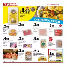 Volantino Sì con te Supermercati Pagina 11: Mortadella Palmieri Favola affettata €2,29, Olive precotte De Carlonis €3,49