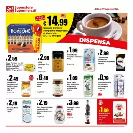 Volantino Sì con te Supermercati Pagina 17: Latte 3 Valli Alta Digeribilità €1,09, Mini Topping Fabbri €2,19