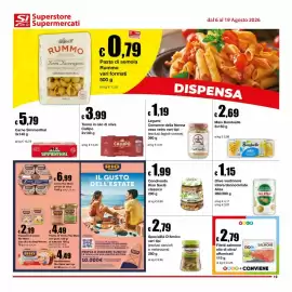 Volantino Sì con te Supermercati Pagina 19: Tonno in olio di oliva Callipo €3,99, Conserve della Nonna €1,19