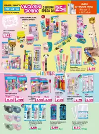 Volantino Il Gigante Pagina 15: Penne Gel Glitter Mitama €4,99, Correttore a Nastro MITAMA €3,59