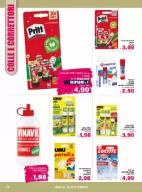 Volantino Il Gigante Pagina 18: Colla Stick Osama €2,50, UHU STIC RENATURE €1,98