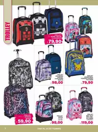 Volantino Il Gigante Pagina 2: Trolley New Tech Boy+Girl O SJ Gang Cuccioli €119,00, Trolley Seven €98,00