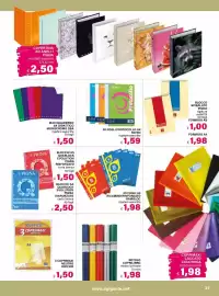 Volantino Il Gigante Pagina 21: RICAMBIO RINFORZATO RAMBLOC €1,98, MAXI QUADERNO A4 DIDATTICO MONOCROMO DSA €1,50
