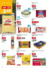 Volantino Bennet Pagina 14: Burger classico o salsicce vegetali Unconventional €3,99, Melanzane grigliate Bennet €2,38
