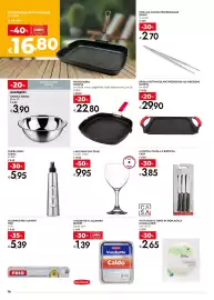 Volantino Bennet Pagina 16: Bicchieri Gin Tonic €9,95, BISTECCHIERA MONETA €22,80