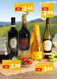 Volantino Bennet Pagina 8: Spumante Extra Dry Private Cuvee Ca'di Rajo €3,65, Antale Fiano IGT Terre Siciliane €2,99