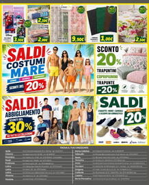 Volantino Orizzonte Pagina 16: Zerbino Tramonto €1,00, TOVAGLIA JAZZ €2,50
