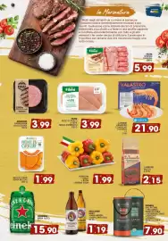 Volantino SeBón Supermercati Pagina 5: PEPERONI GIALLI ROSSI €1,99, VALASTRO Argentine Red Shrimp €21,90