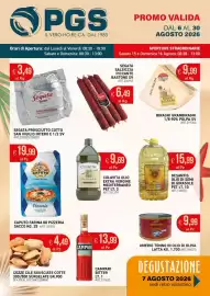 Volantino PGS Cash&Carry Pagina 1: CAPUTO FARINA 00 PIZZERIA €19,99, Segata Salsiccia Piccante Bastone SV €6,49