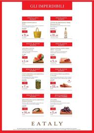 Volantino Eataly Pagina 4: Anguria a fette Ortofrutta di Eataly €1,39, UVA NERA Ortofrutta di Eataly €2,95
