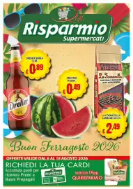 Volantino Risparmio Supermercati Pagina 1: La Fornacella Carbone di Legna €2,49