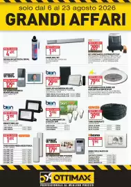 Catalogo Ottimax Pagina 6: Bion SET 3 LAMPADINE LED A GOCCIA 15W €3,99, Urmet KIT VIDEOCITOFONICO MONOFAMILIARE €129,00