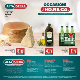 Volantino Altasfera Pagina 16: Birra HEINEKEN €1,79, Olio extravergine di oliva MIRA €4,79