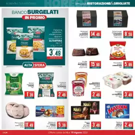 Volantino Altasfera Pagina 6: Vaschette gelato LA CREMERIA €3,49, Barattolino SAMMONTANA €2,49