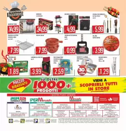 Volantino IperSisa Pagina 24: Pallone Super Santos €3,99, SCALDA 'NDUJA €7,99