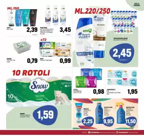 Volantino Emporio Amato Pagina 3: PAIF SALVIETTINE BABY €0,99, LYCIA ASSORBENTI €0,98